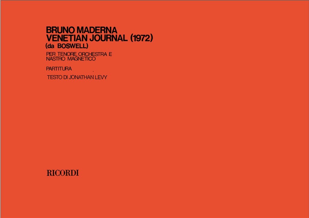 Venetian Journal